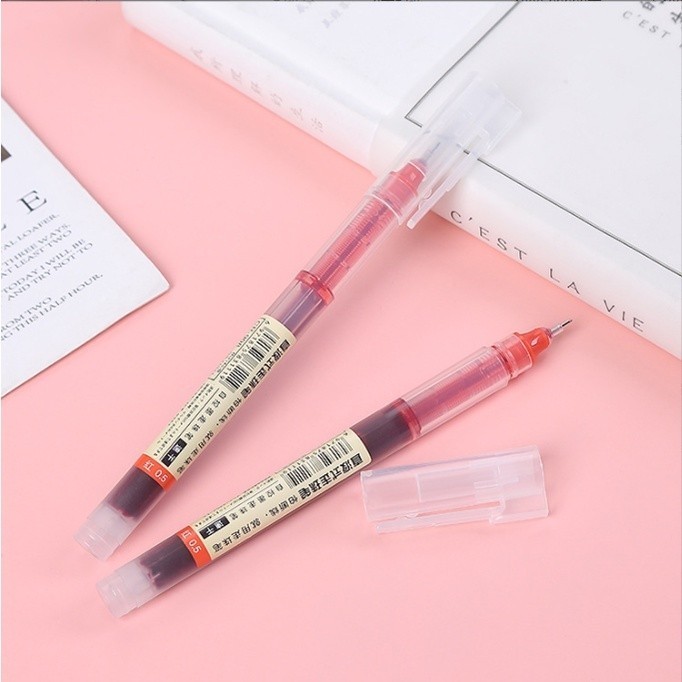 🌈ปากกาเจลมูจิ🌈ปากกาเจลสไตล์ญี่ปุ่น ขนาด 0.5✔️พร้อมส่งในไทย ปากกาเจลหลากสี เครื่องเขียน ปากกาลูกลื่น - รูปที่ 7