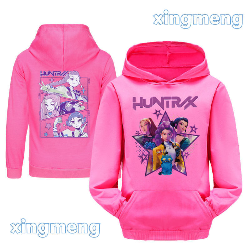 k pop demon hunter  hoodie for kids F1
