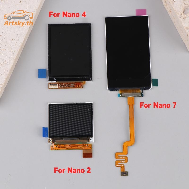ARS จอแสดงผล LCD Sensor Digitizer Assembly Screen สําหรับ IPod Nano 2nd 4th 7th Replacement TH