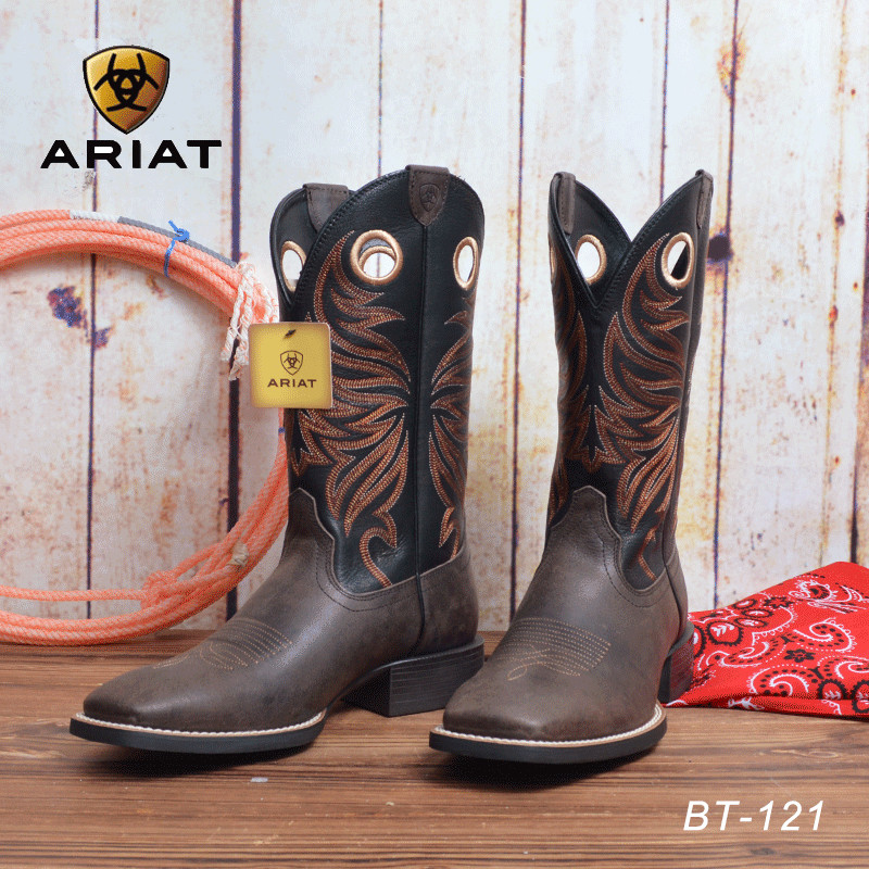 รองเท้าคาวบอย Ariat สไตล์ตะวันตก สำหรับผู้ชาย