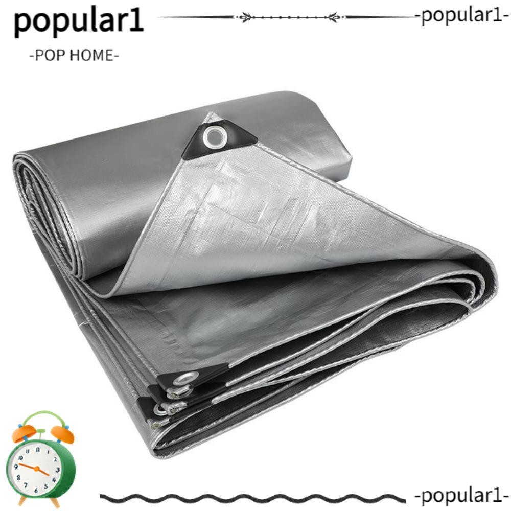 POPULAR ผ้ากันฝน,เรือรถบรรทุกหลังคากันสาด 2mX3mผ้าใบกันน้ํา PE,ผ้ากันน้ําผ้าคลุมเฟอร์นิเจอร์กันสาดกล