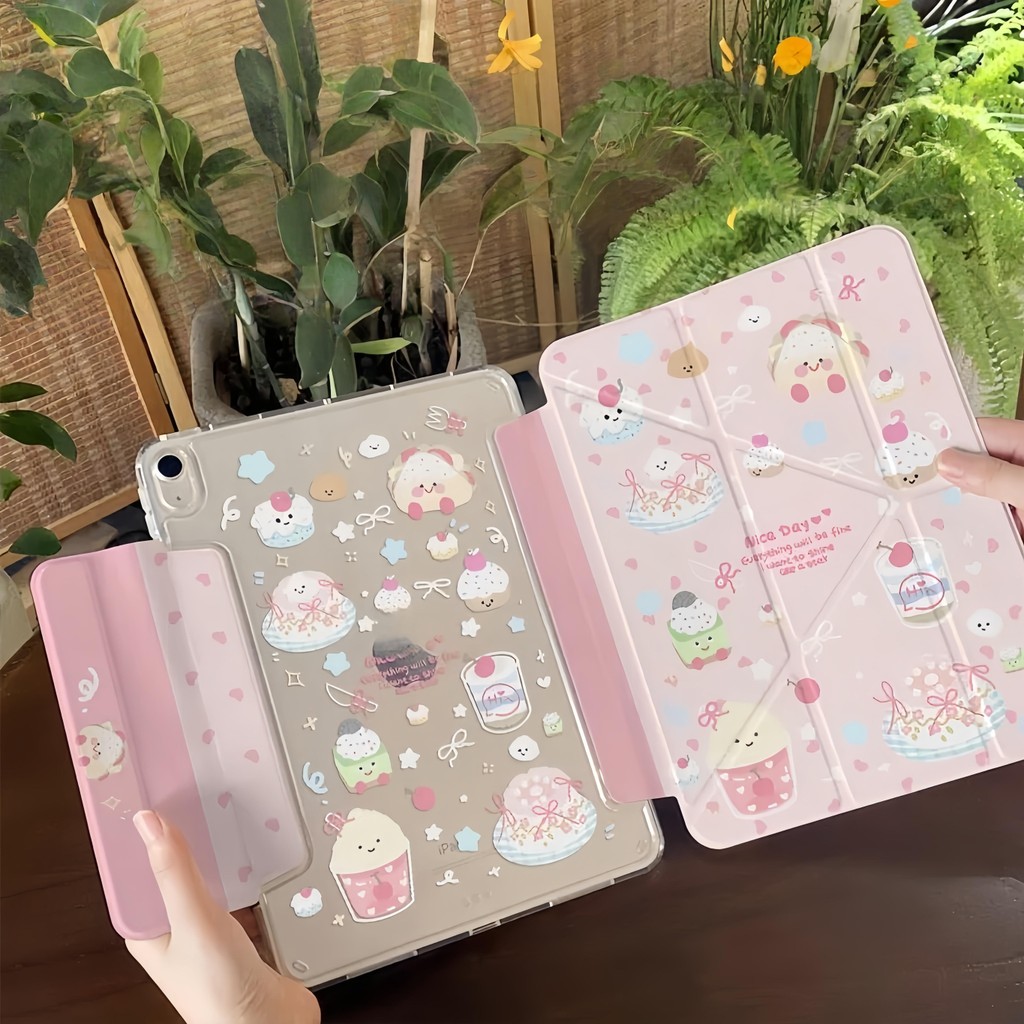 เคสป้องกัน iPad แบบพับได้รูปตัว Y แม่เหล็กสำหรับ Gen11 A16 Air6 Air7 Gen10 Pro11 Mini6/7 Gen7/8/9 10.2 Air4/5 10.9 case