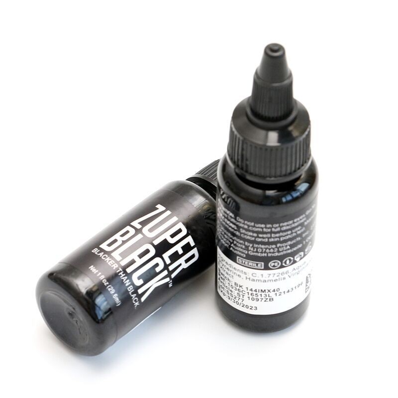 Tattoo Practice Color Material Black Ghost 35ML Totem Tattoo Color Material Easy to Color Direct Sup