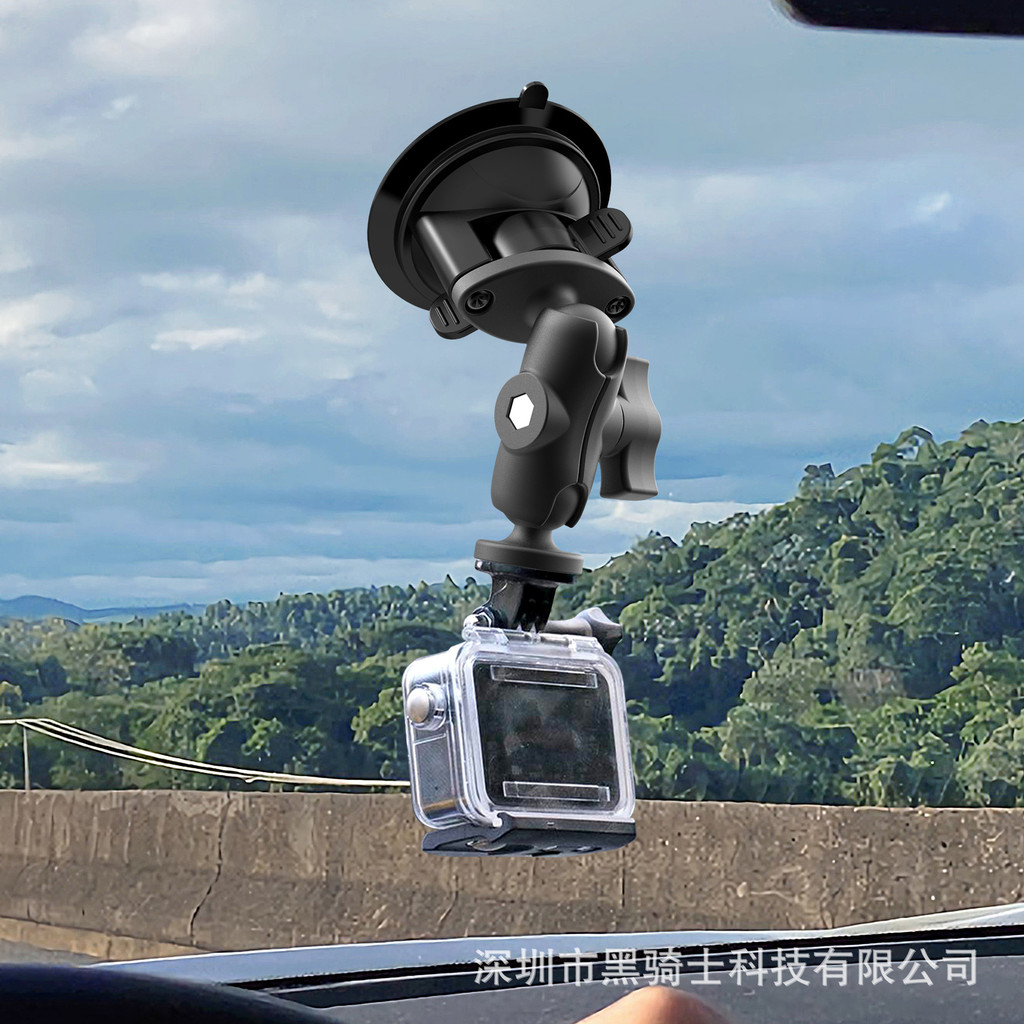 เหมาะสําหรับ โกโปร13 กล้องยิงวงเล็บโทรศัพท์มือถือนําทางวงเล็บมัลติฟังก์ชั่รถดูดถ้วย 360 องศาหมุน
