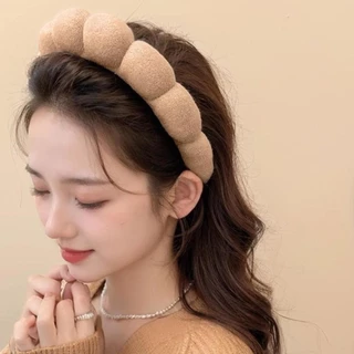Cute_Girl 🥰🥰 ยางรัดผม ที่คาดผมฟองน้ำรูปเมฆ มีหลายสีให้เลือก ราคาถูก หวานและน่ารัก เหมาะสำหรับใช้ในชีวิตประจำว