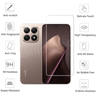 สําหรับ Xiaomi 15T 17T Pro 17 15 T Pro Ultra 4G 5G 2025 คลุมทั้งหมดกระจกนิรภัยด้านหน้าฟิล์มป้องกันหน้าจอกลับกล้องเลนส์ป้องกันฟิล์ม