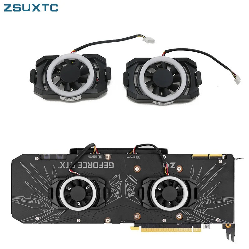 1FY04010E12S RTX3060Ti RTX3080 สําหรับ ZOTAC RTX 3060 3070 3080 Ti 3090 Apocalypse OC series RGB กลั