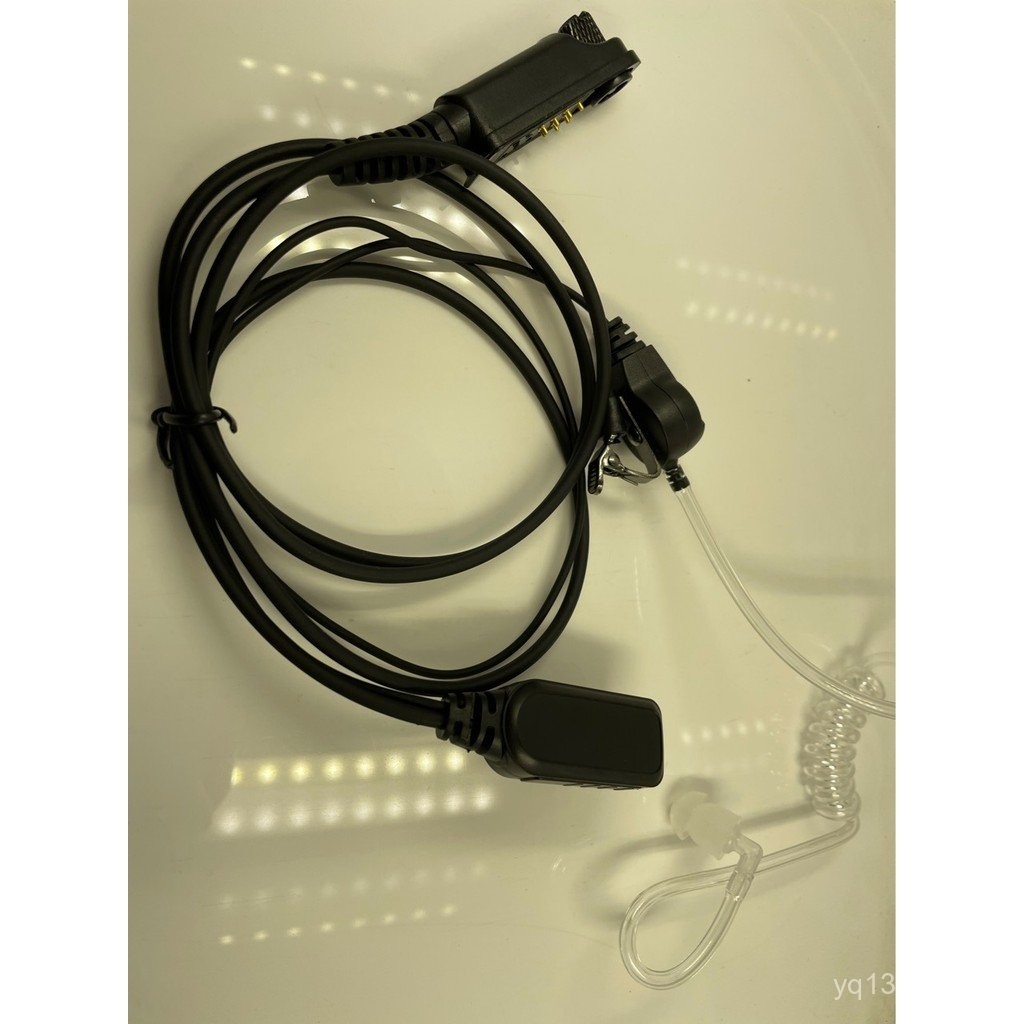 Pin ประเภทหูลวด PH700 PH790 ท่อใช้งานร่วมกับ DH590 ที่ว่างเปล่า PH520 สายหูฟัง Walkie-Talkie ชุดหูฟั