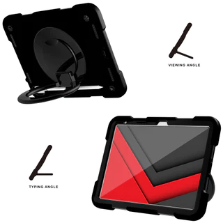 เคสสำหรับ For iPad ไอแพด 11th 10th 7th 8th 9th Gen 10.2 "2019 2020 2021 Air4/5 10.9 Air11ขาตั้งขนาดใหญ่พร้อมสายคล้องไหล่
