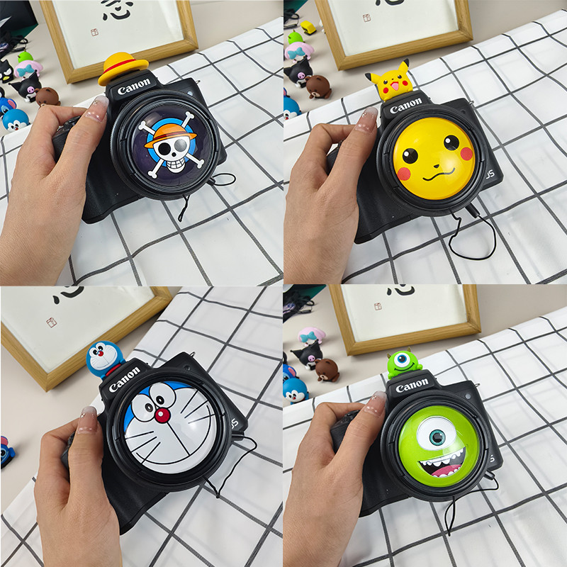 เหมาะสําหรับ Fuji Mirrorless กล้อง XS10 XT3/T4 XT30 XT20 XA7 XS20 การ์ตูนฝาครอบเลนส์ 43 มม.