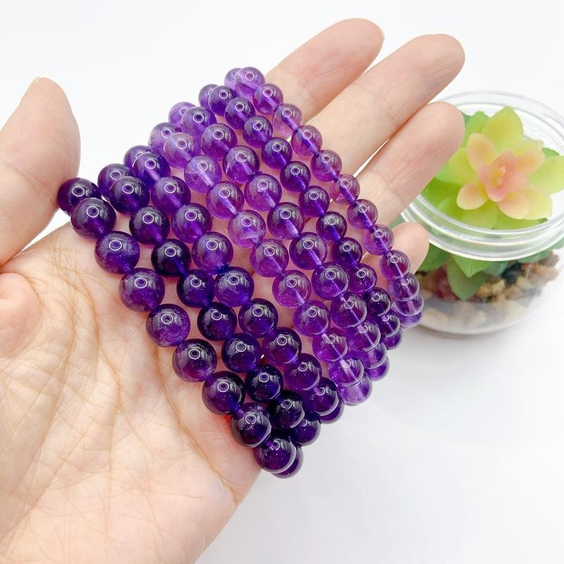 B66A Urva Amethyst 5A Grade Weight Meaning Work Will Help ปกป้องอันตรายและเพิ่มความร่ํารวยและความมั่