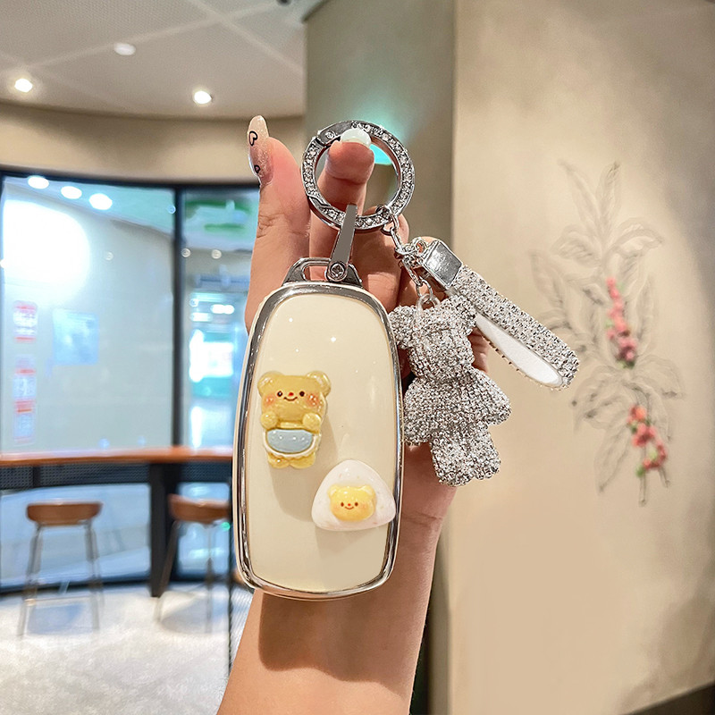 Chery TPU สําหรับ JAECOO 7 Tiggo 8pro/7pro C5 EV Omoda 5/E5 พวงกุญแจอุปกรณ์เสริมในรถยนต์