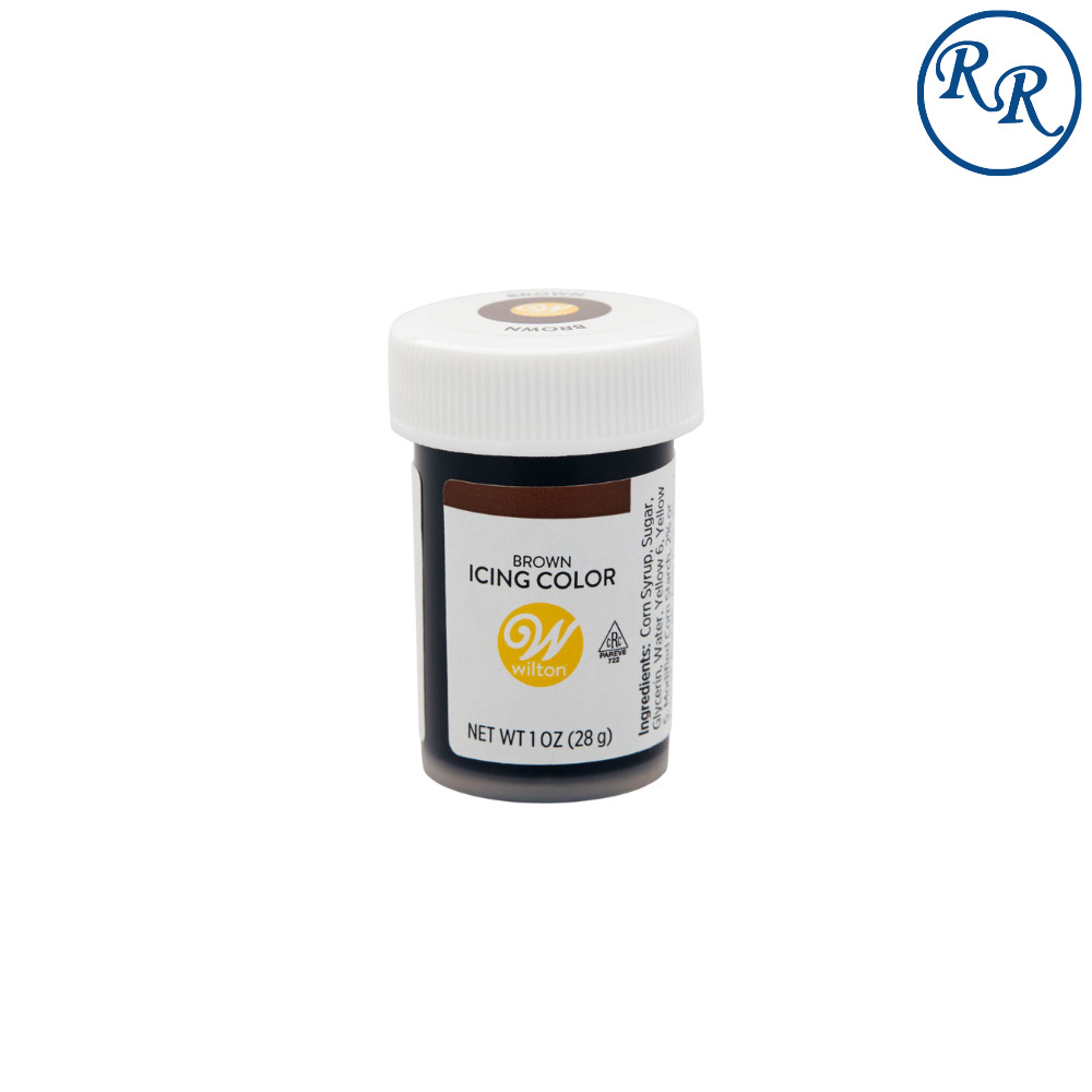 WILTON ICING COLOR BROWN 1OZ