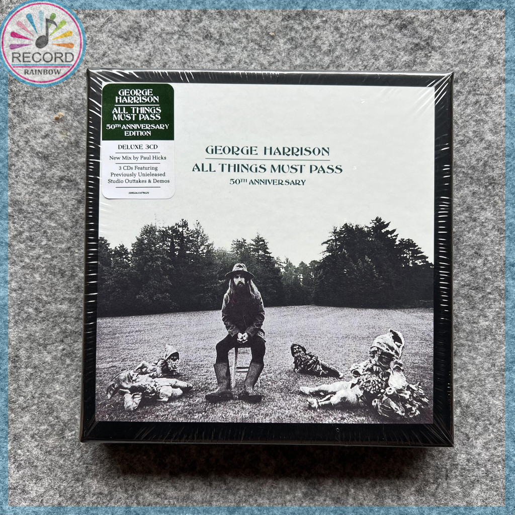 George Harrison All Things Must Pass 3CD อัลบั้มใหม่เอี่ยม [ปิดผนึก] OTPH