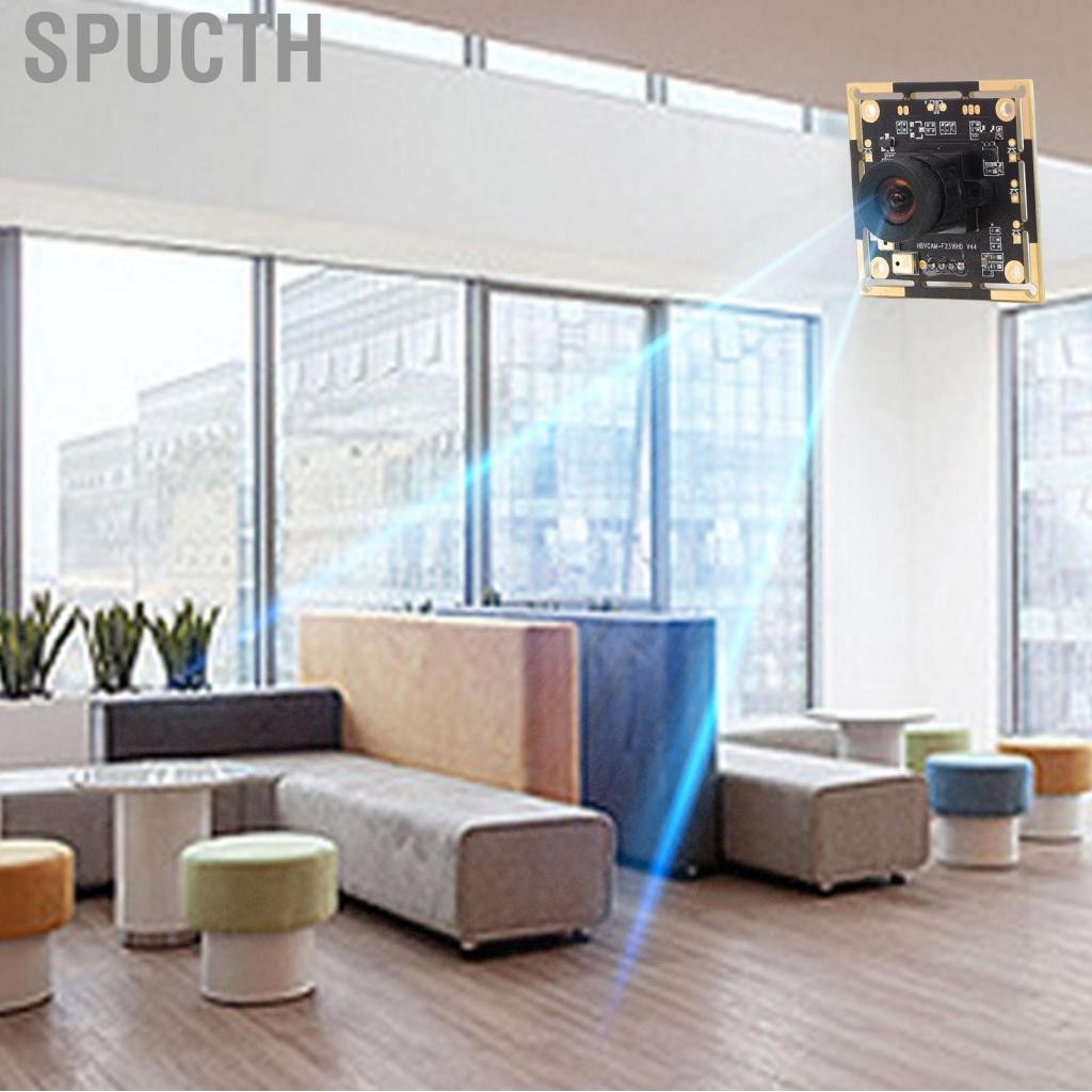 Spucth โมดูลกล้อง HD 1920x1080 MJPEG 30fps คู่มือการโฟกัส 2MP 100 °มุมกว้าง USB สำหรับอุปกรณ์สแกนกล้