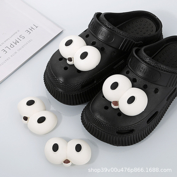 jibbitz crocs ของแทั jibbitz อะคริลิค ขายส่งรองเท้าหลุมทําเองอุปกรณ์เสริมน่ารักตลกตาโตทําเองรองเท้าต