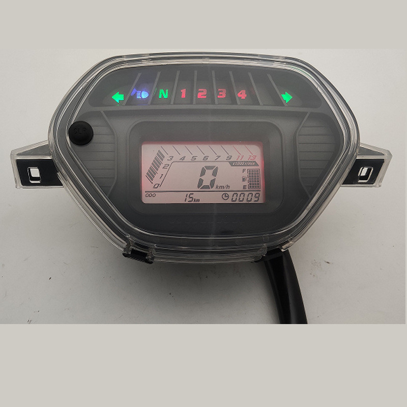 7 จอแสดงผลโคมไฟ LCD เครื่องมือเหมาะสําหรับ Honda CX110 DX Wave100 CD110 CX E