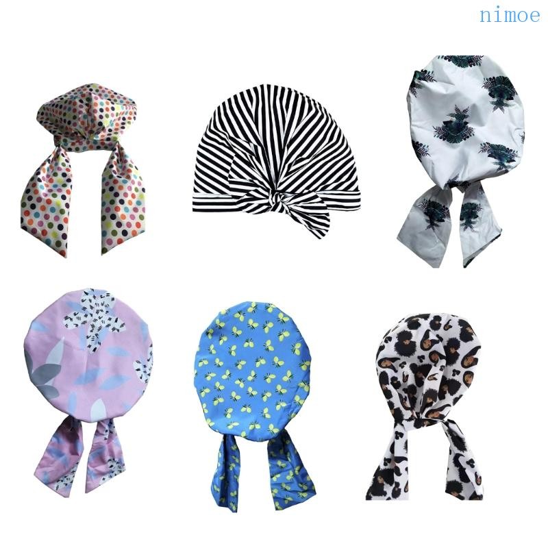 Nio Stylish Quick Dry Caps สําหรับอาบน้ํา Deep Conditioning Hair Care ทําความสะอาดผมหมวกกันน้ําสําหร