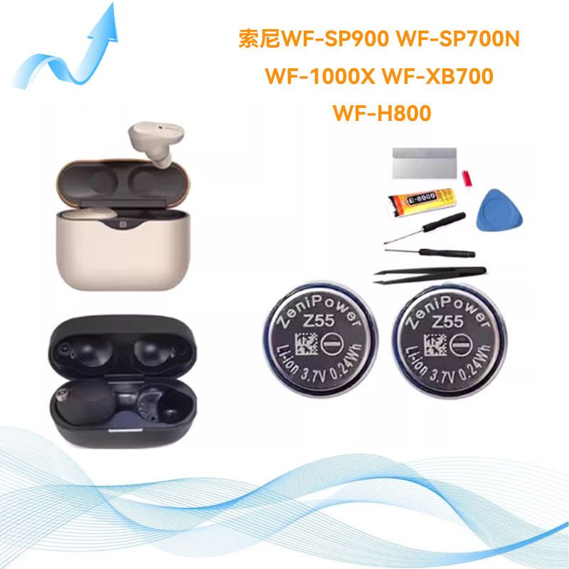 【มีสินค้าในสต็อก】เหมาะสําหรับ Sony WF-SP900 WF-SP700N WF-1000X WF-XB700 WF-H800 แบตเตอรี่