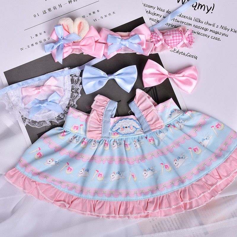 [คลังสินค้าพร้อม] 50cm40cm Xingdailu Lingna Belle ตุ๊กตาตุ๊กตาตุ๊กตาตุ๊กตาเสื้อผ้าเปลี่ยนกระโปรง Lol