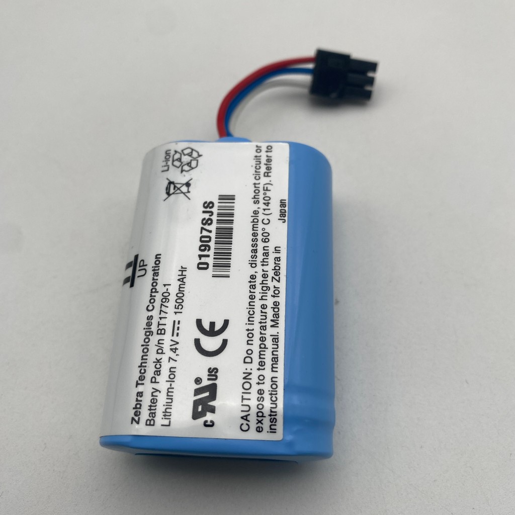 เหมาะสําหรับ Zebra Zebra MZ220 MZ320 เครื่องพิมพ์แบตเตอรี่ลิเธียม BT17790-1