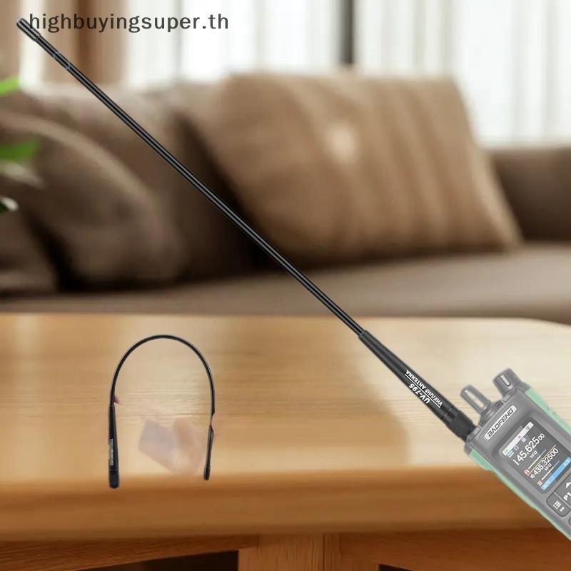 HRTH AR-795 SMA-F หญิง Dual Band VHF/UHF 136-174MHz/400-520MHz เสาอากาศอ่อน AR-795 สําหรับ UV-5R UV-