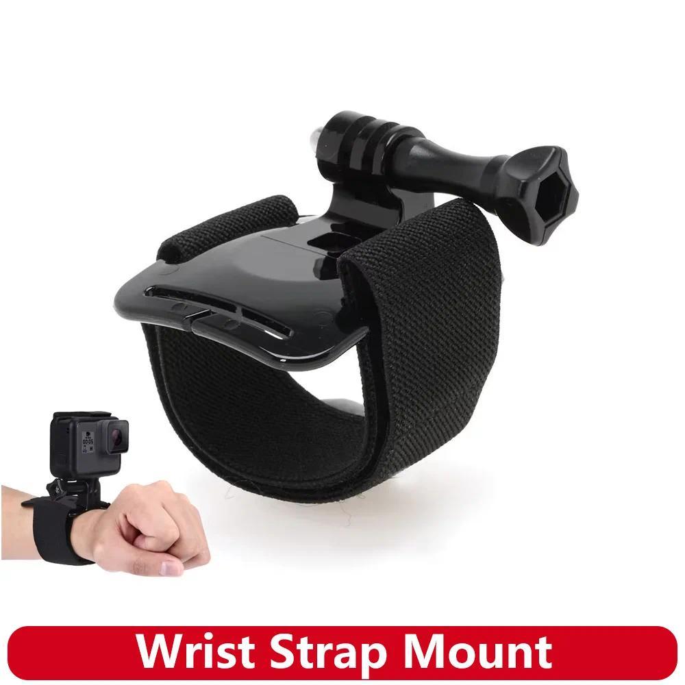 Wrist Strap Mount Holder For GoPro Hero 13 12 11 10 9 8 7 6 5 4 3 SJCAM SJ4000 Insta360 AKASO DJI Os