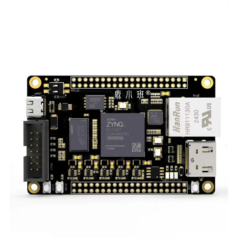 เกรดอุตสาหกรรม ZYNQ 7020 บอร์ดระบบขนาดเล็ก FPGA Core Board Gold-plated Zynq Development Board