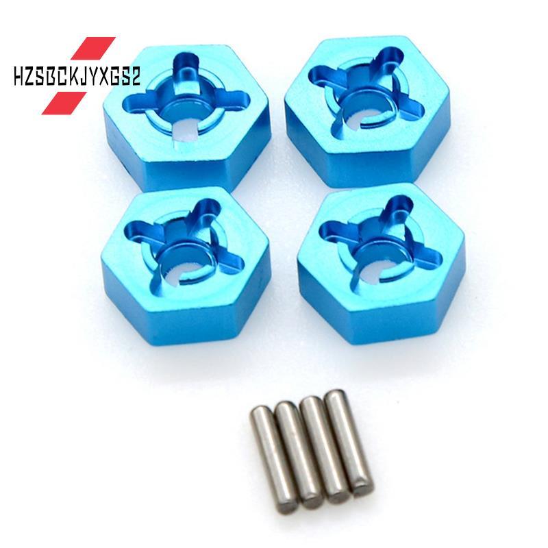 Hzsbckjyxgs2Metal 12mm Combiner Wheel Hub Hex Adapter สําหรับ  104001 1/10 RC รถอะไหล่อัพเกรดอุปกรณ์
