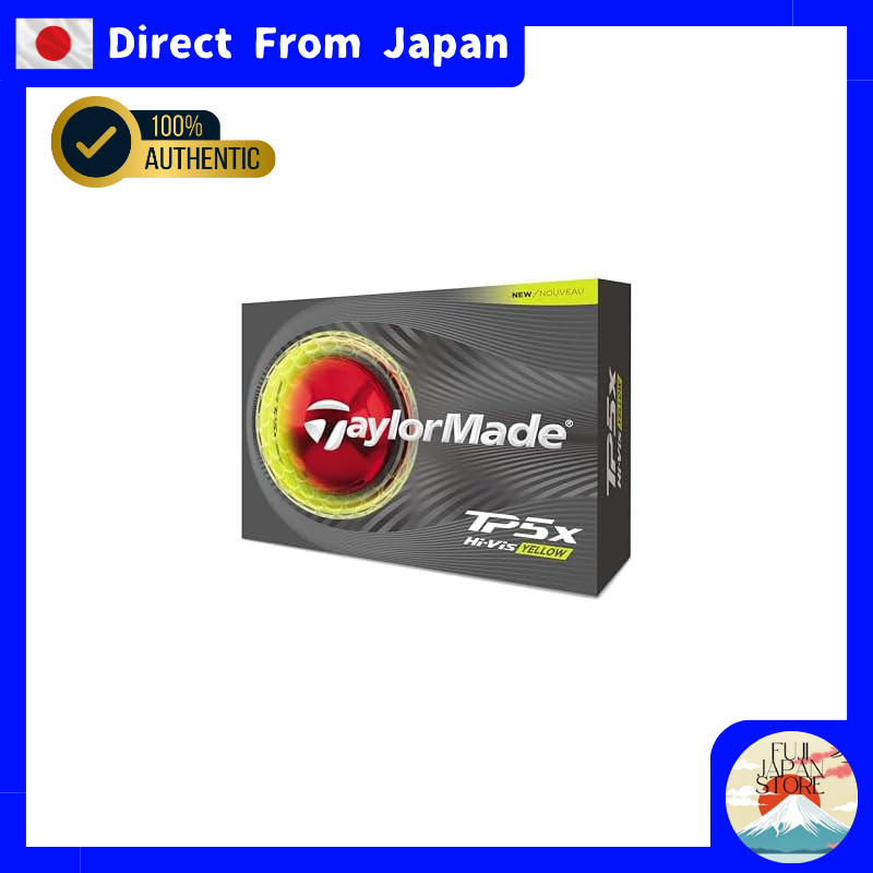 Taylor Made TM26 TP5x YLW JPN dz TP5x Yellow Golf Balls 2026 Model Yellow