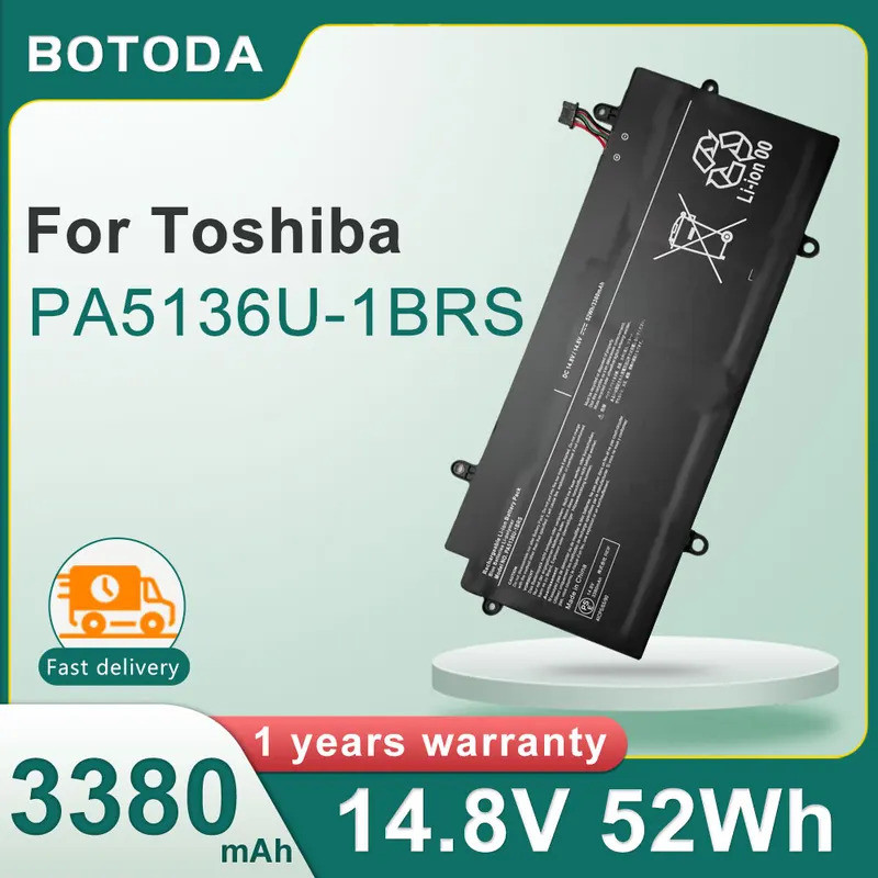 BOTODA PA5136U-1BRS แบตเตอรี่แล็ปท็อปสําหรับโตชิบา Portege Z30-A1301 Z30-B K10M K02M Z30-C Z30-A Z30