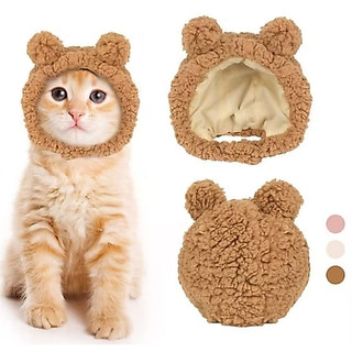 Bear Panda Pet Cat Dog Hat / Topi Kucing Beruang