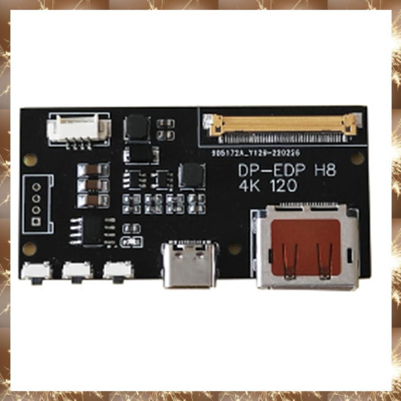 (OKB)DP ถึง EDP 4K 120HZ DIY4K Driver Board 4K 2K 1080 อะแดปเตอร์สําหรับจอแสดงผลแบบพกพา (A) ใช้งานง่