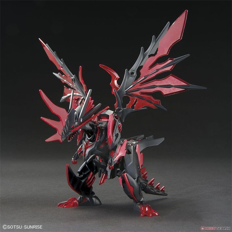 [Bandai] SDW Gundam World Heroes Collection Dragon Knight Legendary Dark Overlord Flying Dragon Asse