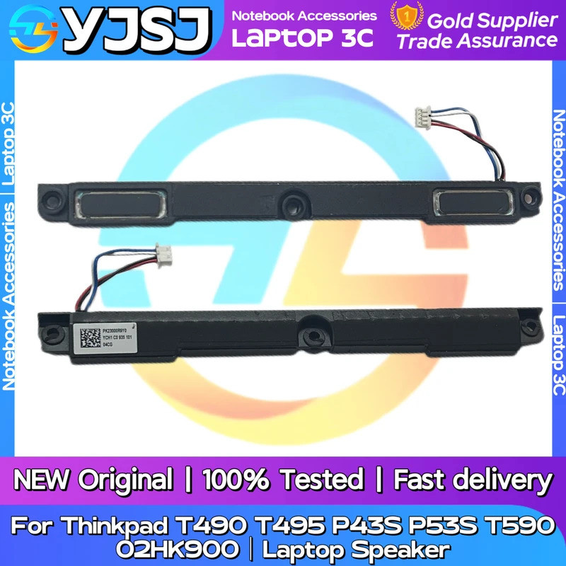 ใหม่ของแท้แล็ปท็อป SpeakerFor Lenovo Thinkpad T490 T495 P43S P53S T590 ในตัวลําโพงฮอร์นเสียง PK23000