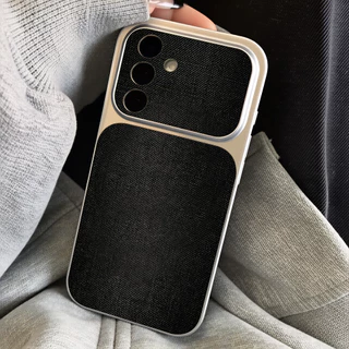 COD เคสนิ่มลายหนังแกะสีพื้น For Samsung A17 A07 A27 A37 A53 A35 A15 A26 A36 A06 A16 A24 A34 A25 A53 S23 S25 S26 S24Ultra