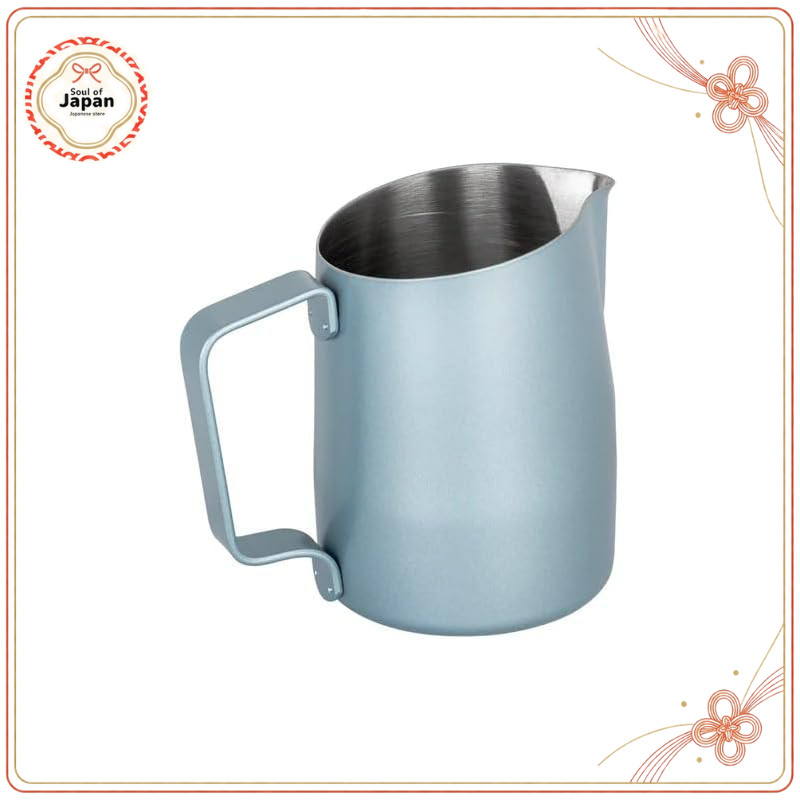 WPM Round Spout Milk Pitcher 450ml - Black Color Option【Direct from Japan】
