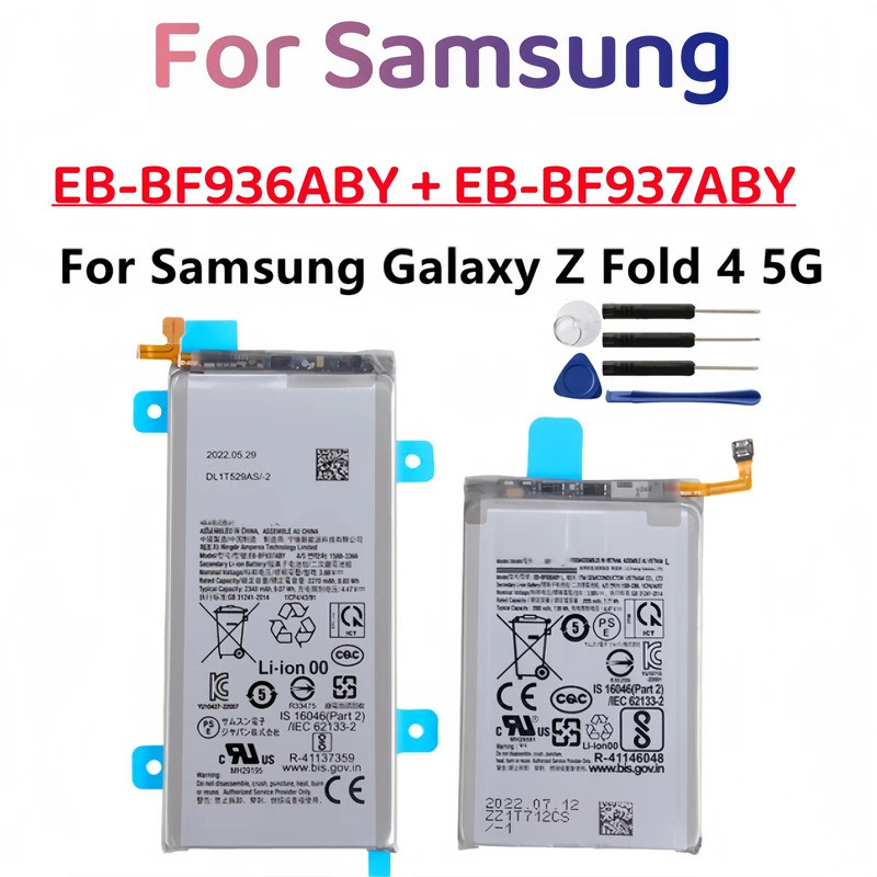 EB-BF936ABY EB-BF937ABY แบตเตอรี่สําหรับ Samsung Galaxy Z พับ 4 5G F936 F937 + เครื่องมือฟรี