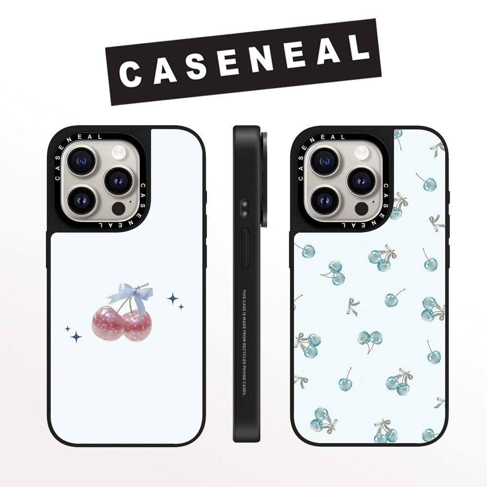 Drop proof CASENEALเคสโทรศัพท์สําหรับiPhone 17ProMax 17pro 17 air 16promax 16 15promax 15 14promax 13 13promax hard Caseน่ารักCherry 12 12PromaxกรณีiPhone 14กรณีคุณภาพสูง