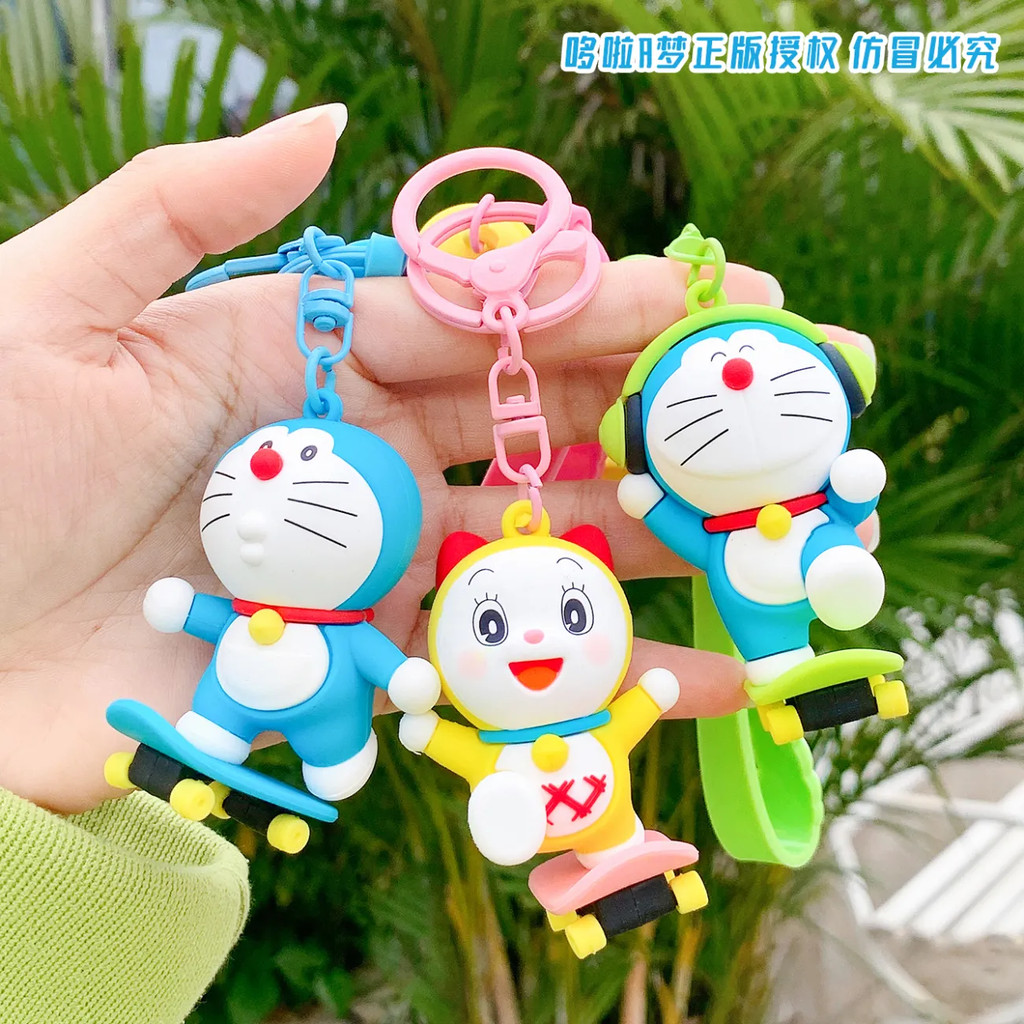 【พร้อมส่ง】พวงกุญแจ /doraemon/keychain โดเรมอนจี้พวงกุญแจรถ จี้กระเป๋าเป้ผู้หญิงที่สวยงาม จี้คู่รัก ห่วงโทรศัพท์สร้างสรรค์