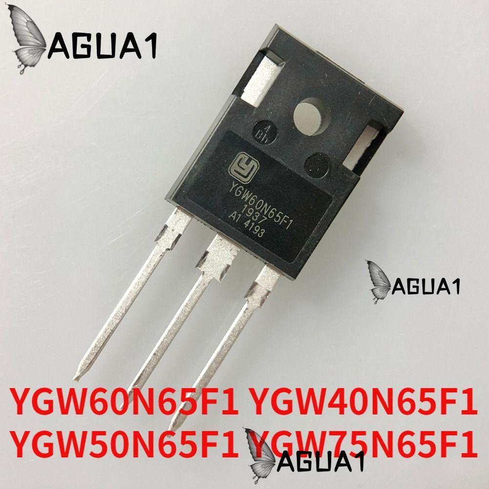 AGUA1 2 ชิ้น MOS Field Effect Tube 40A/50A/60A YGW40N65F1 ใช้งานทั่วไป YGW60N65F1