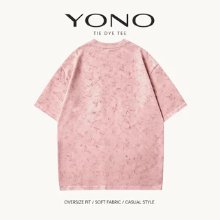 (พร้อมส่ง24ชม.) เสื้อยืด oversize สีชมพูฟอกลาย ลายแมวขาวผ้าพันคอ ฟีลคิ้วท์วินเทจ ใส่สบาย