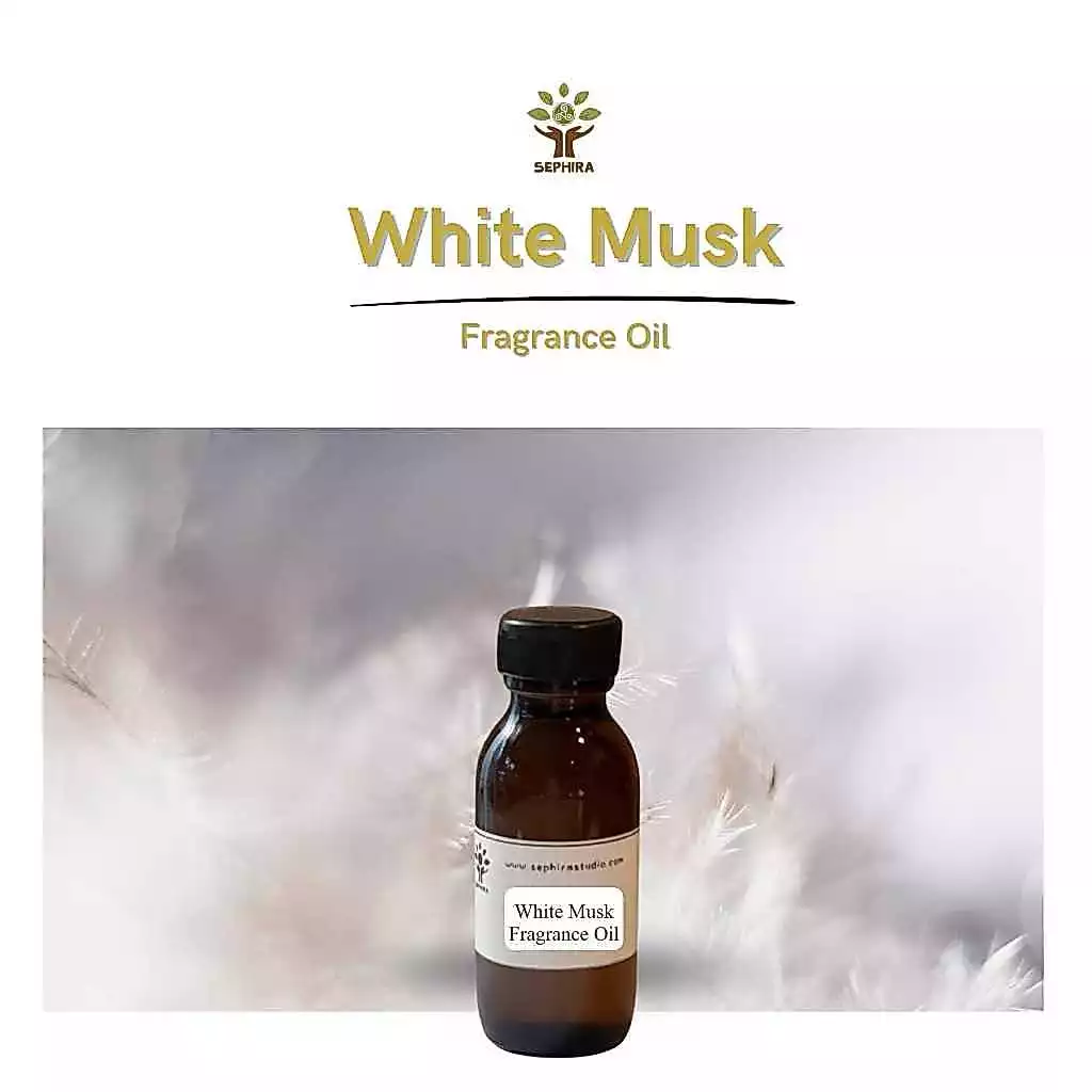 หัวน้ำหอมกลิ่น ไวท์มัส White Musk Fragrance oil ใช้ทำสบู่ ทำโลชั่น น้ำหอมฉีดตัว ทำเทียน เครื่องหอม