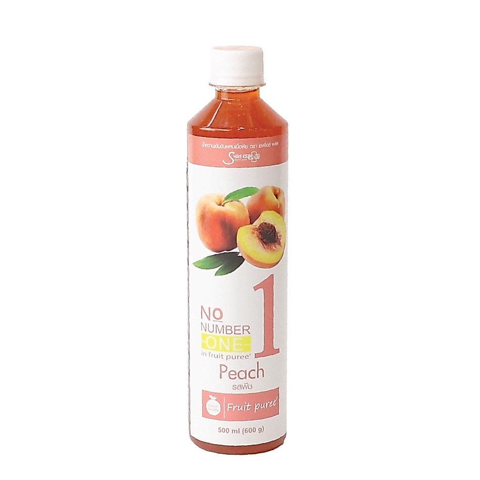 เชฟไอซ์ พลัสวัน น้ำหวานเข้มข้น ผสมเนื้อกล้วย  500ml.  หยกออนไลน์