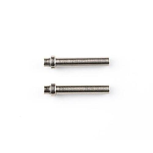 แกนเฟืองฟลูออรีน สำหรับมอเตอร์หัวเดียว Tamiya Item #15400 – Fluorine Coated Gear Shaft (Ribbed, 2pcs.)
