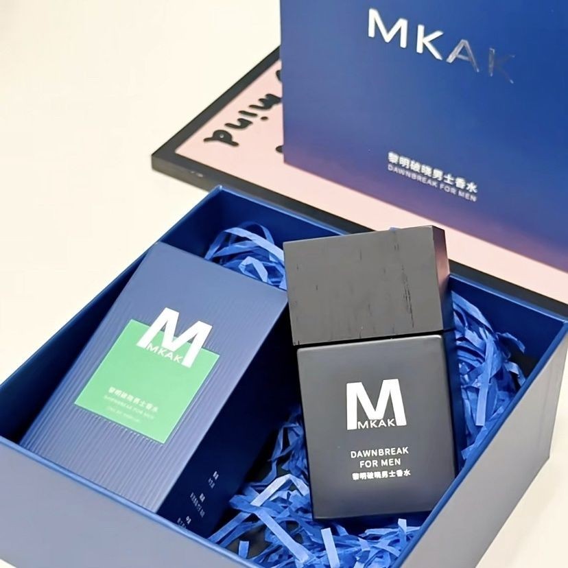 MKAK Gift Boyfriend Creative Gift Mens Coast Forest Dawn Dawn High-End Mens Fragrance Dating Gift