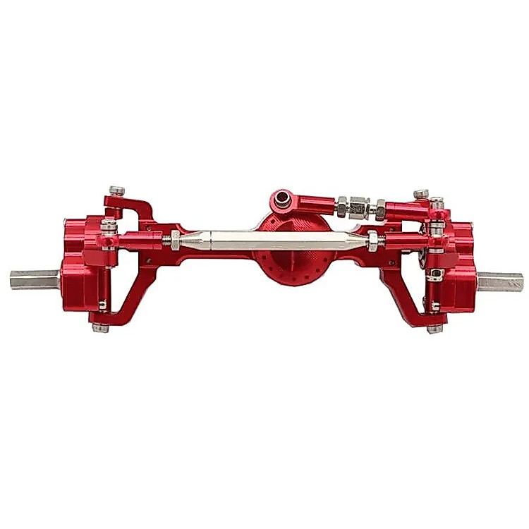 อลูมิเนียม CNC Anodized โลหะด้านหน้า Portal เพลาสําหรับ 1/12 MN99S MN98 D90 D91 D99 D99S MN90 RC รถอัพเกรด