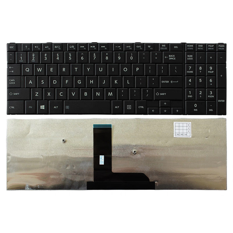 เหมาะสําหรับโตชิบา B25/11MB B35/M B55/A B45/A R35/M/N R35/P R50-B คีย์บอร์ด