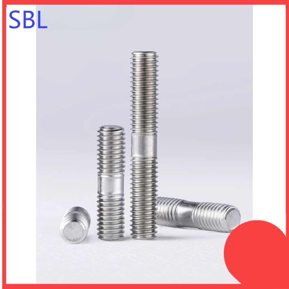 316 สแตนเลส double-ended สกรู rod, two-ended ฟัน headless bolt, สตั๊ด, สกรู, สกรู, แกนฟัน M6/M8/M10/