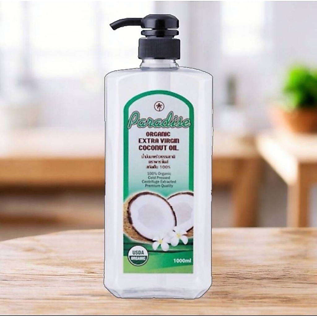 น้ำมันมะพร้าวออแกนิก 1000ml ราคา729.- จาก 899.-